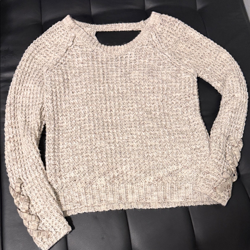 Cozy Cream Knit Sweater